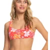 Roxy Swimwear & Cover Ups<Meadow Flowers Bralette Bikini Top Bittersweet Meadow Flowers
