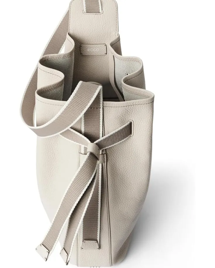 medium_sail_bag_3.webp ECCO Bags<Medium Sail Bag Black Pebbled Leather
