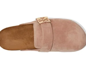 Tory Burch Clogs<Mellow Mule Charcoal Gray/Silver