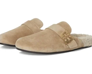 Tory Burch Mules | Flats<Mellow Shearling Mule Noisette/Taupe
