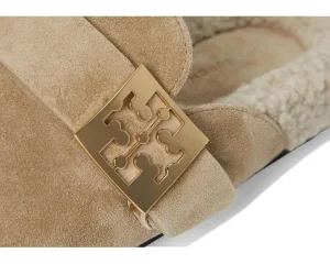 Tory Burch Mules | Flats<Mellow Shearling Mule Noisette/Taupe