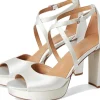 Naturalizer Heels<Melody Pearl White Satin Fabric