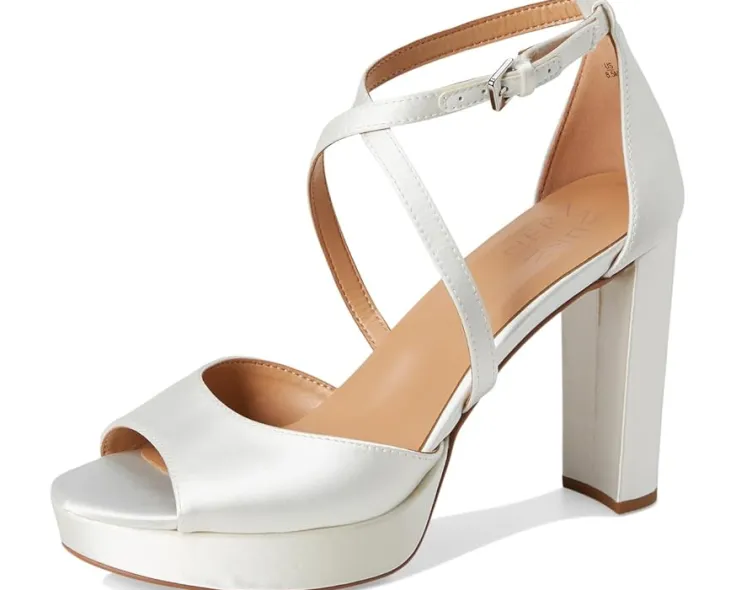 melody_6-1.webp Naturalizer Heels<Melody Pearl White Satin Fabric