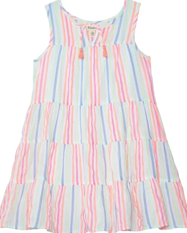 Hatley Kids Dresses<Miami Beach Layered Tiered Dress (Toddler/Little Kid/Big Kid) White