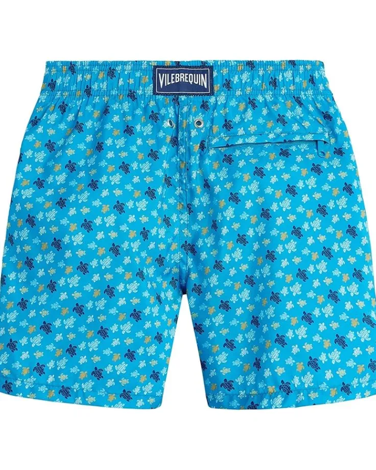 micro_turtle_jihin_1.webp Vilebrequin Kids Shorts<Micro Turtle Jihin Bleu Hawaii