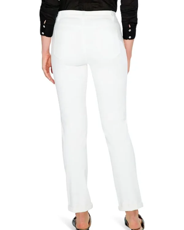NIC+ZOE Jeans & Denim<Mid-Rise Girlfriend Jeans Paper White