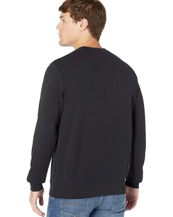 Armani Exchange Hoodies & Sweatshirts<Milano/New York Logo Sweatshirt Navy