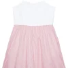 Lilly Pulitzer Kids Dresses<Mini Haylan Dress (Toddler/Little Kids/Big Kids) Mizner Red Seaside Stripe