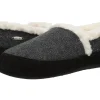 Acorn Slippers<Moc Ragg Dark Charcoal Ragg Wool