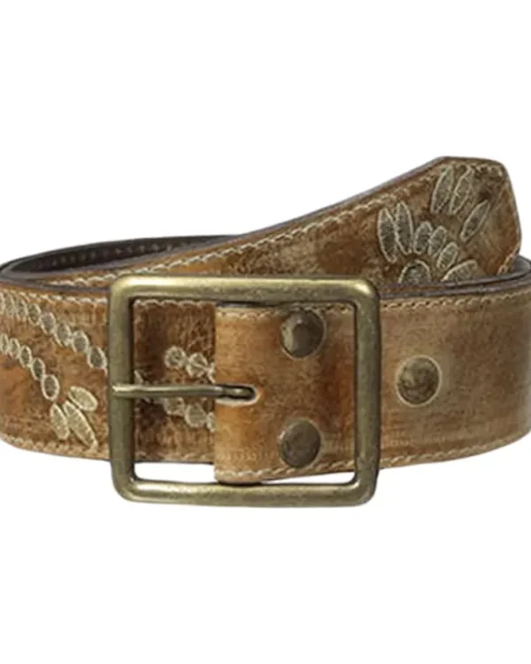Bed Stu Belts<Mohawk Tan Rustic White BFS