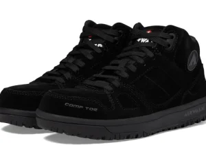 Airwalk Work Composite Toe | Work & Safety Sneakers<Mongo Mid Comp Toe EH SR Black
