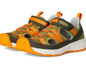 KEEN Kids Adaptive | Adaptive<Motozoa Sandal (Little Kid/Big Kid) Forest Night/Bright Marigold