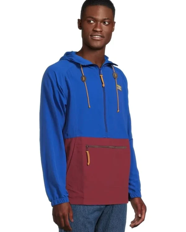 L.L.Bean Coats & Outerwear<Mountain Classic Anorak Color-Block Regular Regatta Blue/Deep Rosewood