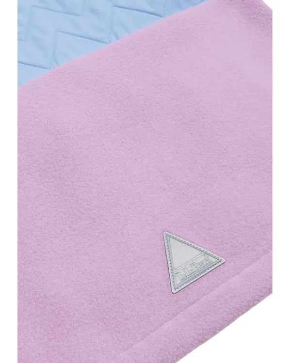 L.L.Bean Coats & Jackets | Coats & Jackets<Mountain Classic Fleece Mixed Media Jacket (Big Kids) Lilac/Cirrus Blue