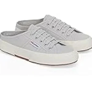 Superga Mules<2402 Mule Grey Silver