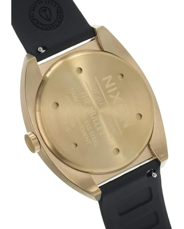Nixon Watches<Mullet Light Gold/White