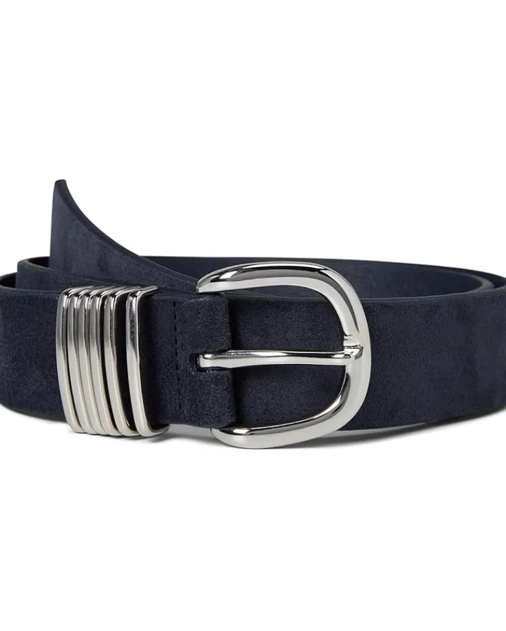 multi_keeper_belt_suede_0.webp Madewell Belts<Multi Keeper Belt: Suede Deep Indigo