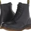 Dr. Martens Boots & Booties<1460 Nappa Leather Lace Up Boots Black Nappa