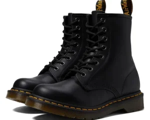 Dr. Martens Boots & Booties<1460 Nappa Leather Lace Up Boots Black Nappa