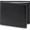 Bosca Wallets | Bags<Nappa Vitello Collection - Credit Wallet w/ ID Passcase Black Leather