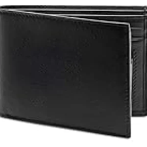 Bosca Wallets<Nappa Vitello Collection - Executive ID Wallet Black Leather