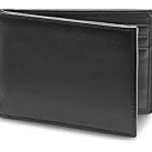 Bosca Wallets<Nappa Vitello Small Bi-Fold Wallet Black Leather