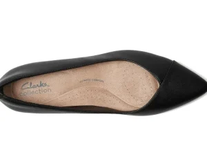 Clarks Flats<Natalyn Wish Black Leather