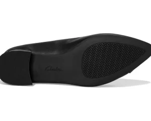 Clarks Flats<Natalyn Wish Black Leather