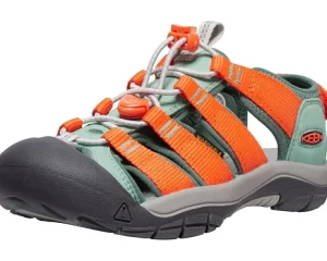 KEEN Kids Sandals | Sandals<Newport Boundless (Toddler/Little Kid/Big Kid) Granite Green/Scarlet Ibis