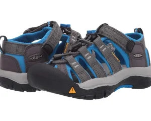 KEEN Kids Adaptive | Sandals<Newport H2 (Toddler/Little Kid/Big Kid) Magnet/Brilliant Blue