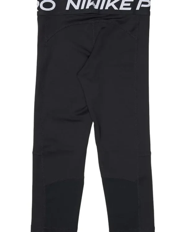 Nike Kids Pants<Nike Pro Capris (Little Kids/Big Kids) Black/White