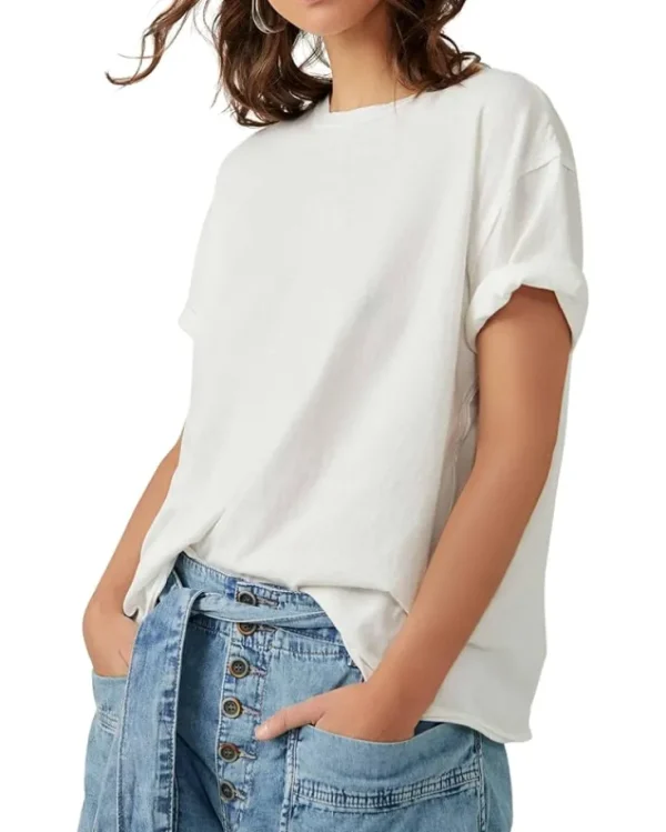 Free People Shirts & Tops<Nina Tee Ivory