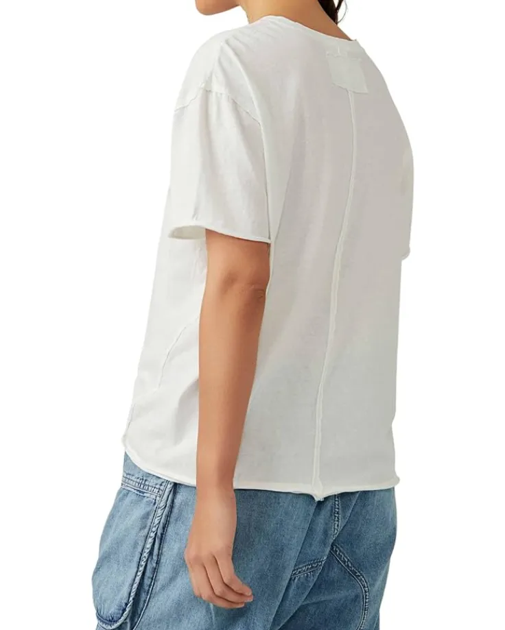 nina_tee_2.webp Free People Shirts & Tops<Nina Tee Ivory