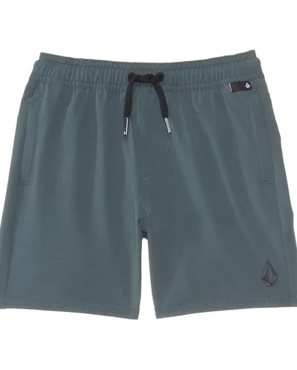 Volcom Kids Shorts<Nomoly Hybrid (Toddler/Little Kids) Dark Slate