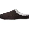 Deer Stags Slippers | Mules<Nordic Slipper Black Microsuede