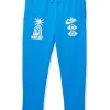 Nike Kids Pants<NSW HBR Statement Fleece Pants Light Photo Blue/Light Photo Blue/White
