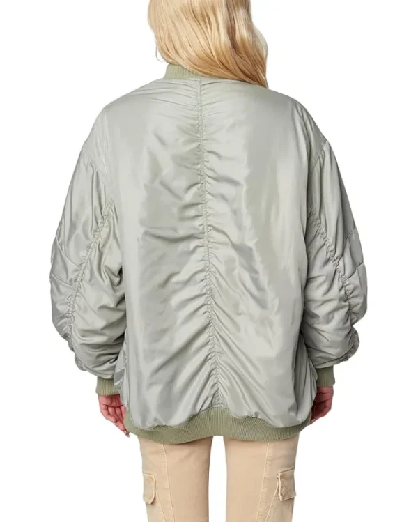 Blank NYC Coats & Outerwear<Nylon Bomber Auto Pilot