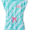 Hatley Kids Dresses<Ocean Tie Dye Pull On Dress (Toddler/Little Kid/Big Kid) Blue Curacao