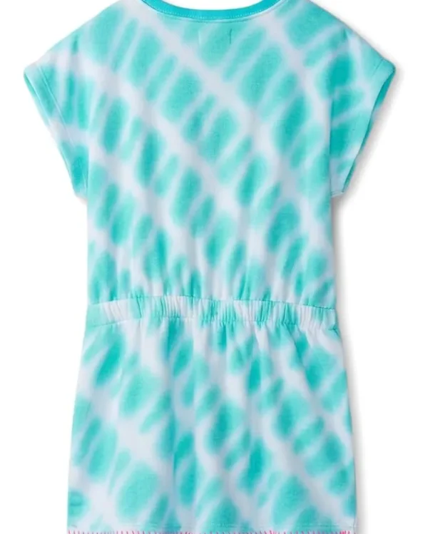 Hatley Kids Dresses<Ocean Tie Dye Pull On Dress (Toddler/Little Kid/Big Kid) Blue Curacao