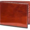 Bosca Wallets<Old Leather Collection - Continental ID Wallet Cognac Leather