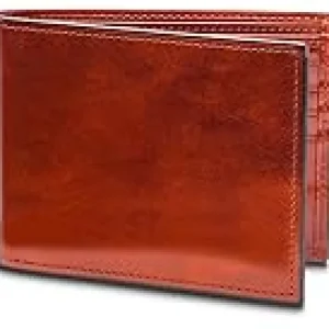 Bosca Wallets<Old Leather Collection - Continental ID Wallet Cognac Leather