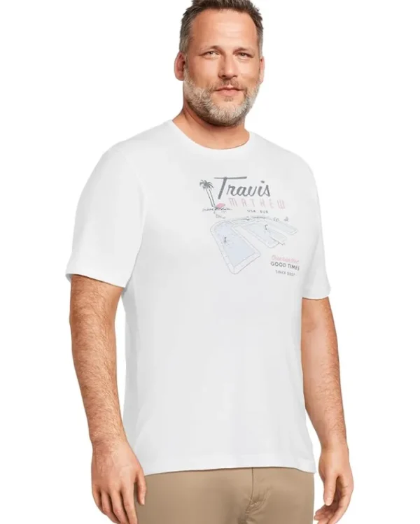 TravisMathew Shirts & Tops<On Vacation White
