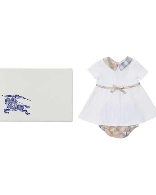 Burberry Kids Dresses<Orla Dress (Infant) White
