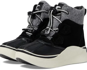 SOREL Kids Boots | Boots<Out N About IV Chillz WP (Little Kid/Big Kid) Black/Chalk