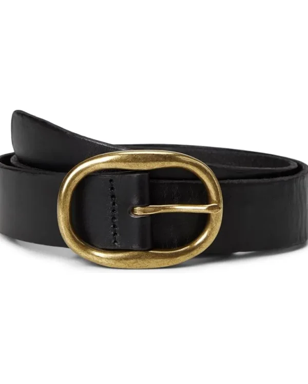 Madewell Belts<Oval Buckle Belt Coffee Bean