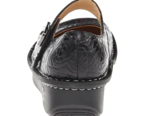Alegria Flats<Paloma Black Embossed Rose