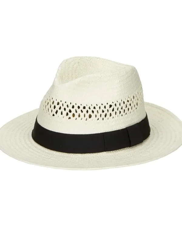 San Diego Hat Company Hats<Paper Fedora w/ Vents Tobacco