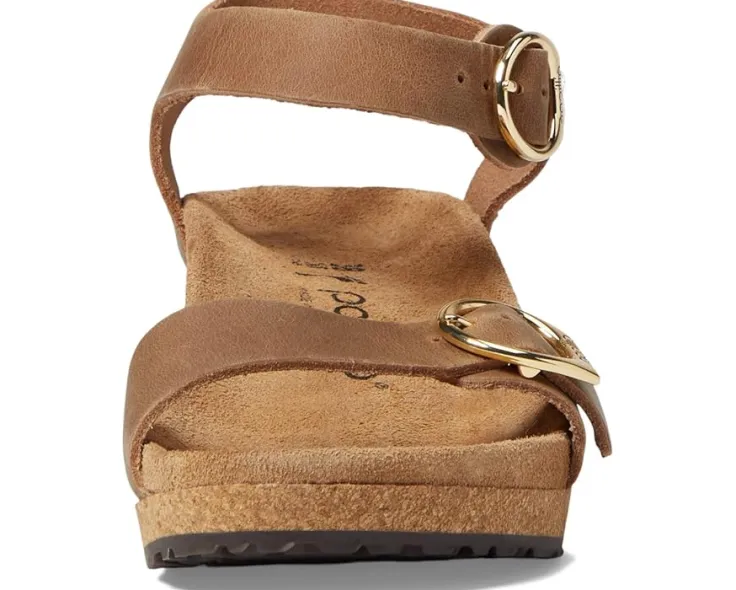 papillio_by_birkenstock_s_1.webp Birkenstock Sandals<Papillio by Soley Wedge Sandal - Leather Cognac Leather