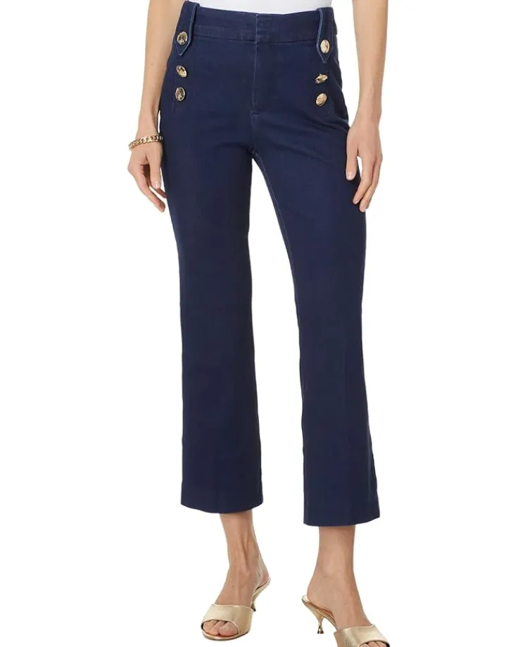 parrish_highrise_crop_fla_0.webp Lilly Pulitzer Pants<Parrish High-Rise Crop Flare Cosmic Wash
