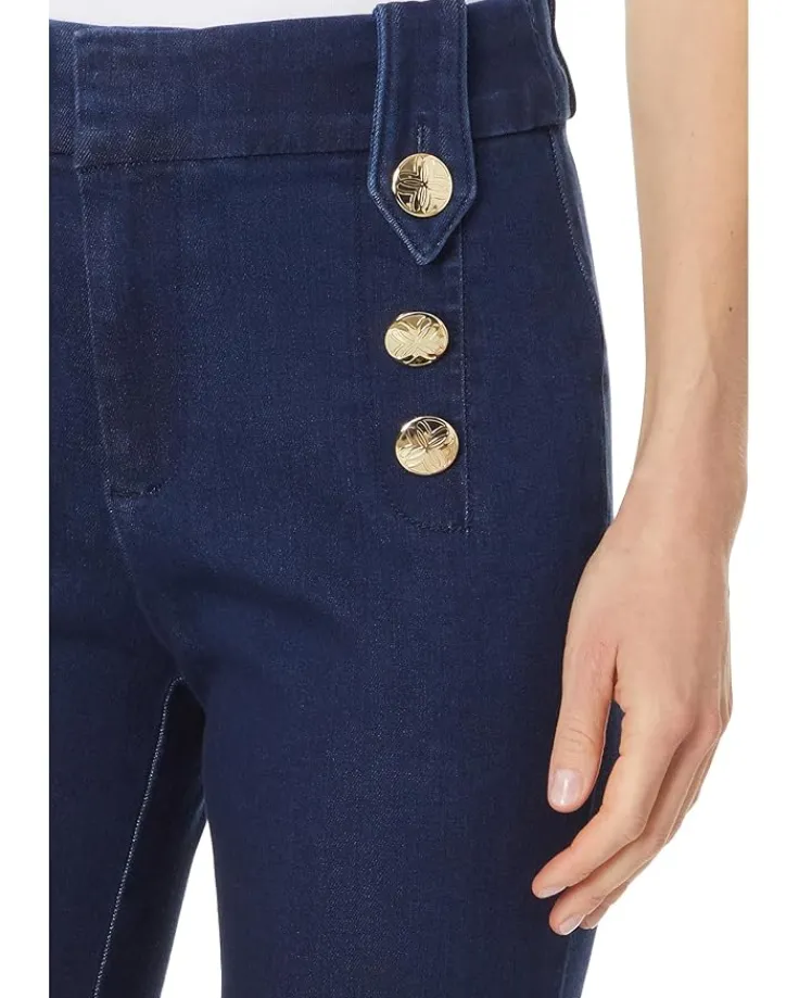 parrish_highrise_crop_fla_2.webp Lilly Pulitzer Pants<Parrish High-Rise Crop Flare Cosmic Wash
